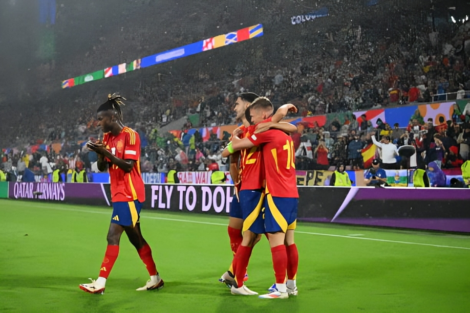 "Spain Defeats Georgia 4-1 in Euro 2024 Clash"