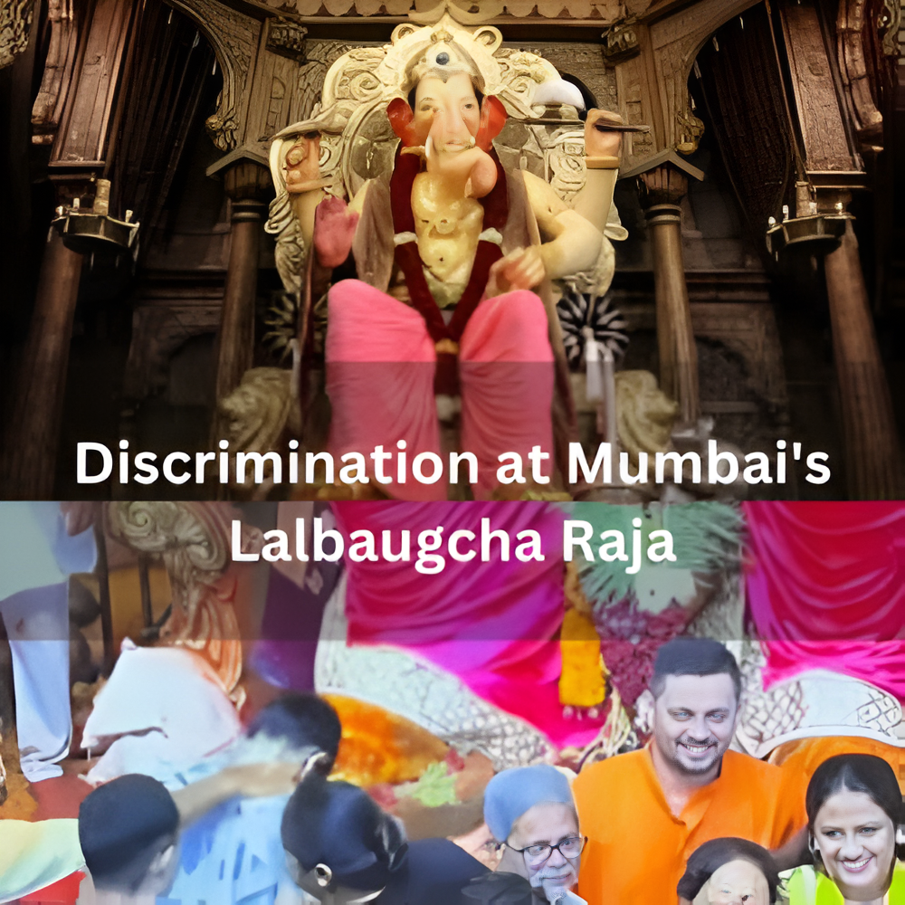 Discrimination at Mumbai's Lalbaugcha Raja