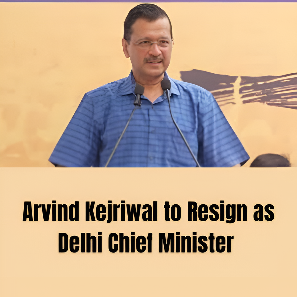 Arvind Kejriwal resignation announcement