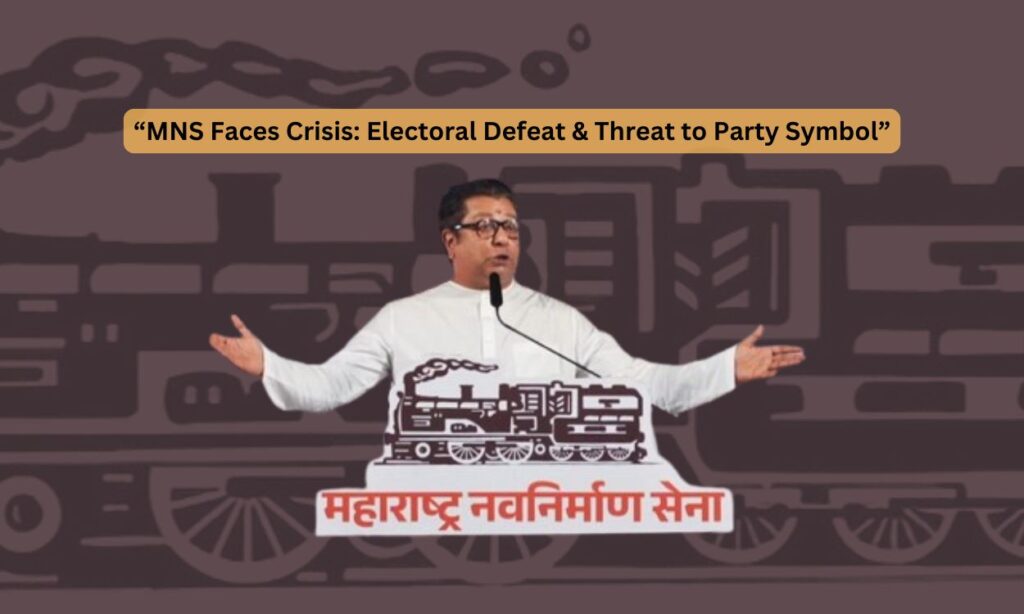 MNS Faces Crisis Electoral Defeat & Threat to Party Symbol