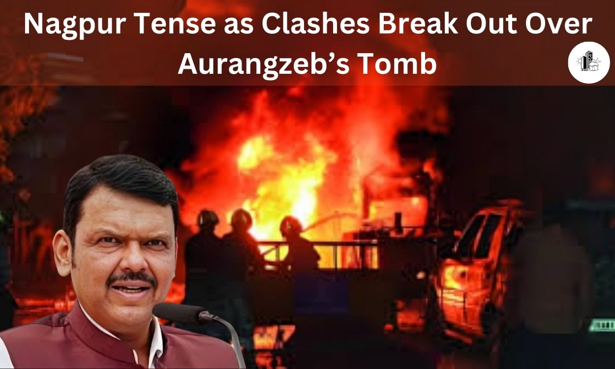 Nagpur Tense as Clashes Break Out Over Aurangzeb’s Tomb