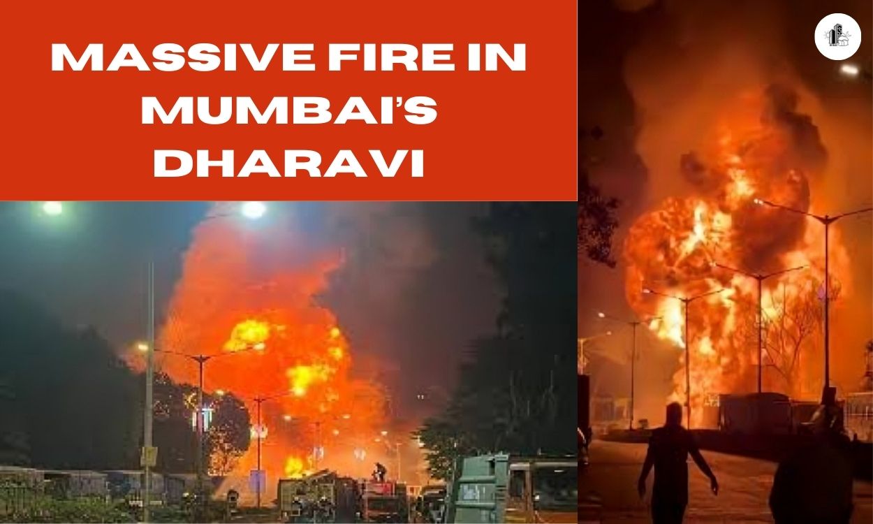 Massive Fire in Mumbai’s Dharavi