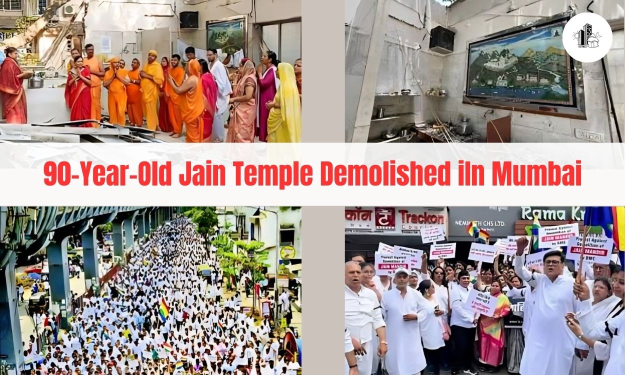 90-Year-Old Jain Temple Demolished In Mumbai
