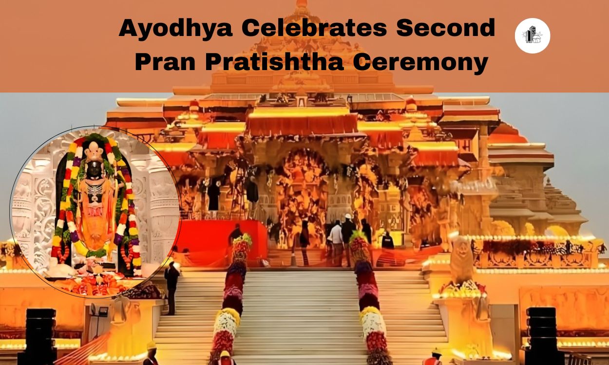Ayodhya Celebrates Second Pran Pratishtha Ceremony