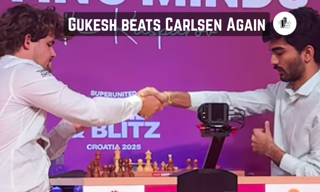 Gukesh Beats Carlsen Again