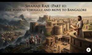 Chapter 7: Shahaji Raje (Part II) – The Mahuli struggle and move to Bangalore.