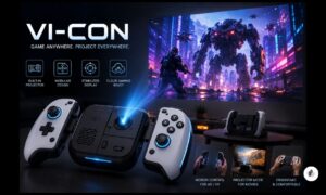 The Vi-Con Controller That Project Your Games! 📽️🎮